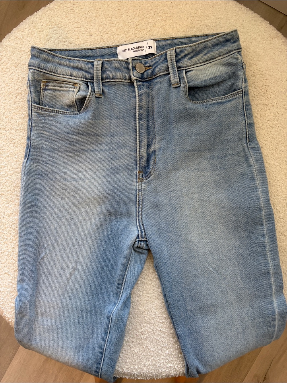 Just Black High-Rise Light Wash Women's Jeans